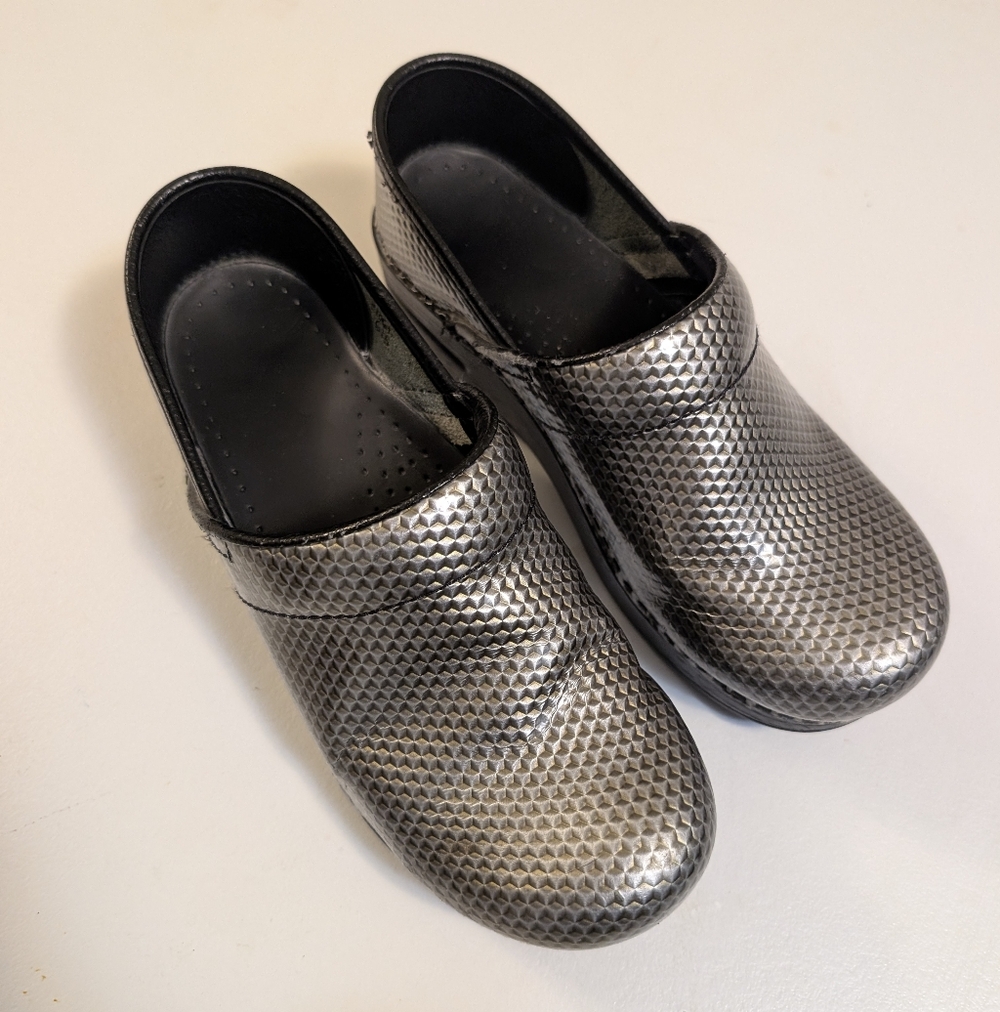 Dansko Metallic Clogs